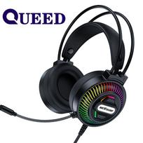 Naujos žemųjų dažnių žaidimų ausinės su RGB apšviestomis žaidimų ausinėmis