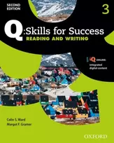 KNYGA Colin S Ward Q: Skills for Success: Level 3: Reading & Writing Student Book with iQ Online