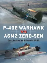 KNYGA Peter Ingman P-40E Warhawk vs A6M2 Zero-sen