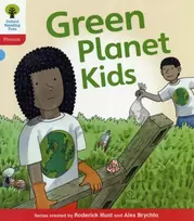 KNYGA Roderick Hunt Oxford Reading Tree: Level 4: Floppy's Phonics Fiction: Žalias Planet Kids