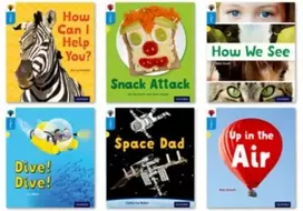 KNYGA Becca Heddle Oxford Reading Tree inFact: Oxford Level 3: Mixed Pack of 6