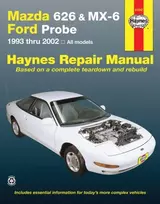 KNYGA Jay Storer Mazda 626, MX-6 & Ford Probe covering Mazda 626 (93-02), Mazda MX-6 & Ford Probe (93-97) Haynes Repair Manual (USA)