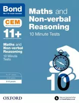 KNYGA Michellejoy Hughes Maths & Non-verbal Reasoning: Bond 11+ CEM 10 Minute Tests (now Cambridge Select Insight)