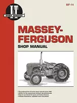 KNYGA Haynes Publishing Massey-Ferguson Model MF35 & TO35 Diesel & MF35-MF202 & TO35 Gasoline Tractor Service Repair Manual