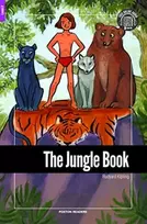 KNYGA Rudyard Kipling Jungle Book - Foxton Reader Level-2 (600 Headwords A2/B1) with free online AUDIO
