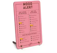 KNYGA Bookshop Knock Knock Mood Alert Desktop Pegboard