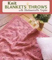 KNYGA Mlle Sophie Knit Blankets and Throws with Mademoiselle Sophie