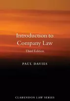 KNYGA Davies Paul Introduction to Company Law