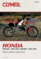 KNYGA Edward Jacobs Honda CR125R (1992-1997) & CR250R (1992-1996) Motorcycle Service Repair Manual