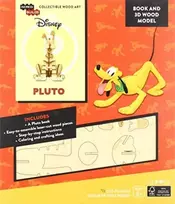 KNYGA Bookshop IncrediBuilds: Disney: Pluto Book and 3D Wood Model