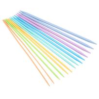 14 vnt. dvigubo smaigalio mezgimo virbalų, patogus ergonomiškas dizainas, plastikinė medžiaga, skirtingos spalvos, dvigubi