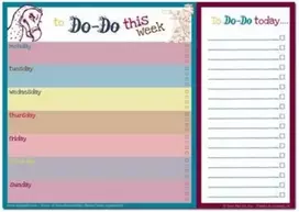 KNYGA Bookshop Dodo Daily to Do List Notepad (A4) Classic