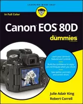 KNYGA Julie Adair King Canon EOS 80D For Dummies