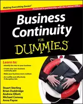 KNYGA The Cabinet Office Business Continuity For Dummies