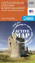KNYGA Ordnance Survey Castle Douglas, Loch Ken and New Galloway