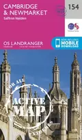 KNYGA Ordnance Survey Cambridge, Newmarket & Saffron Walden