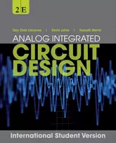 KNYGA Chan Carusone Analog Integrated Circuit Design, International Student Version
