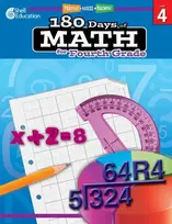 KNYGA Bookshop 180 Days™: Math for Fourth Grade