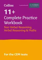 KNYGA Letts 11 Staff 11+ Verbal Reasoning, Non-Verbal Reasoning & Maths Complete Practice Workbook