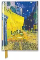 KNYGA Flame Tree Studio Vincent van Gogh: Cafe Terrace (Foiled Pocket Journal)