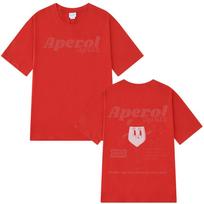 Funny Aperol Spritz Cocktail Print T-shirt Men Women Casual Fashion Short Sleeve T Shirt Harajuku Cotton Oversized Man T-shirts S