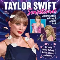 KNYGA Logan Powell Taylor Swift Sensational Sticker Painting, Coloring & Activity Book
