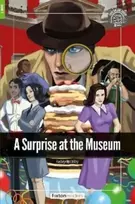 KNYGA Foxton Books A Surprise at the Museum - Foxton Readers Level 1 (400 Headwords CEFR A1-A2) with free online AUDIO