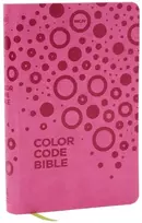 KNYGA Thomas Nelson NKJV, Color Code Bible for Kids, Rožinė Leathersoft, Comfort Print
