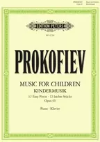KNYGA Bookshop Music for Children: 12 Easy Pieces Op. 65 (Musik fur Kinder)