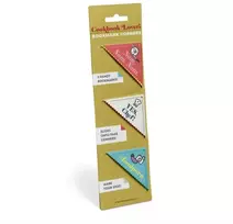 KNYGA Knock Knock Cookbook Lovers Bookmark Corners