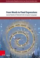KNYGA Prof. Ewa Komorowska From Words to Fixed Expressions