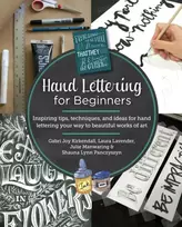 KNYGA Gabri Joy Kirkendall Hand Lettering for Beginners