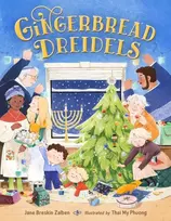 KNYGA Jane Breskin Zalben Gingerbread Dreidels