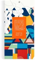 KNYGA Galison Frank Lloyd Wright Paint-In Postcard Set