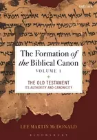 KNYGA Reverend Doctor Lee Martin (Acadia Divinity College, Canada) McDonald Formation of the Biblical Canon: Volume 1