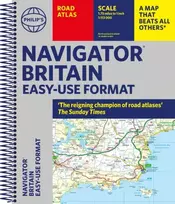 KNYGA Philips Maps Philip's Navigator Britain Easy Use Format