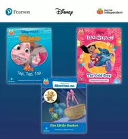 KNYGA Marie Hardy Pearson Bug Club Disney Reception Pack D, including decodable phonics readers for phases 2 to 4: Finding Nemo: Tap, Tap, Tap!, Lilo and Stitch: The Odd Dog, Monsters, Inc: The Little Basket