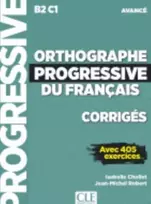 KNYGA Bookshop Orthographe progressive du francais - Niveau avance (B2/C1) - Corriges