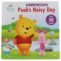 KNYGA Pi Kids Disney Baby Poohs Noisy Day Press The Page Sound Book