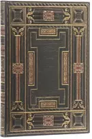KNYGA paperblanks Onyx (Asterales) Midi Lined Hardback Journal (Elastic Band Closure)