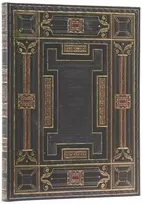 KNYGA paperblanks Onyx (Asterales) Ultra Unlined Hardback Journal (Elastic Band Closure)