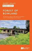 KNYGA Bookshop OS Short Walks Made Easy - Forest of Bowland