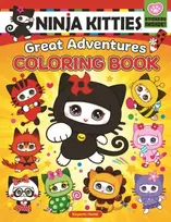 KNYGA Kayomi Harai Ninja Kitties Great Adventures Coloring Book