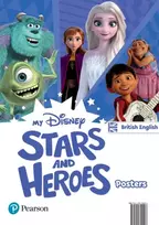 KNYGA Bookshop My Disney Stars and Heroes British Edition Posters