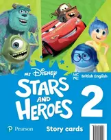 KNYGA Bookshop My Disney Stars and Heroes British Edition Level 2 Story Cards