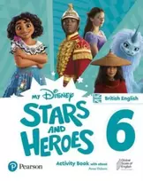 KNYGA Hawys Morgan My Disney Stars and Heroes British Edition Level 6 Activity Book with eBook