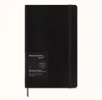 KNYGA Bookshop Moleskine Large Plain Softcover Smart Notebook