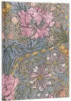 KNYGA paperblanks Morris Rožinė Honeysuckle (William Morris) Ultra Lined Hardcover Journal
