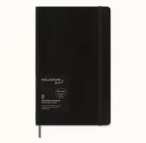 KNYGA Bookshop Moleskine Large Ruled Softcover Smart Notebook