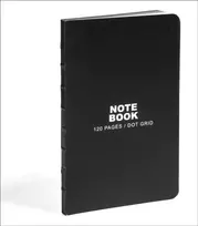 KNYGA Bookshop Juodas Small Bullet Journal